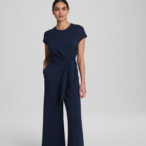 Spanx AirEssentials Tie-Waist Jumpsuit Small Petite
